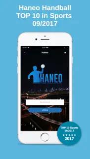 haneo - alles zu handball iphone bildschirmfoto 1