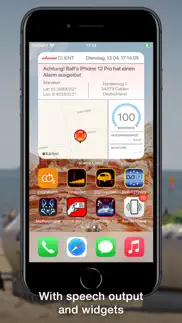 alarmi client iPhone Captures Décran 3