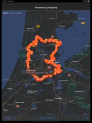 amsterdam cycling map ipad resimleri 1