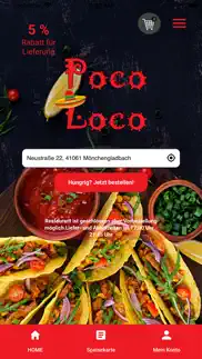 mexican food poco loco iPhone Captures Décran 1