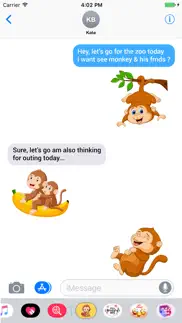 animated monkey friends iphone images 4
