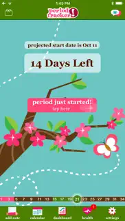 period tracker by gp apps iphone images 1