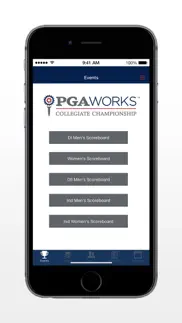 pga works collegiate iphone images 1