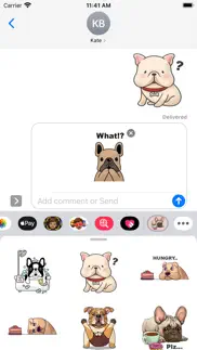 bulldog roar stickers iphone images 1