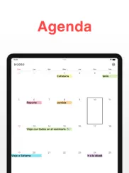 n calendario - agenda sencilla ipad capturas de pantalla 1
