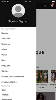 diva boutique iphone capturas de pantalla 2