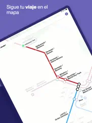 mapa interactivo de la metro ipad capturas de pantalla 4