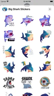 big shark stickers iphone images 3