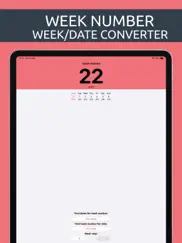 week numbers with widget ipad resimleri 2