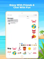 summer beach emojis ipad images 4