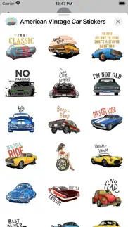 american vintage car stickers iphone images 2