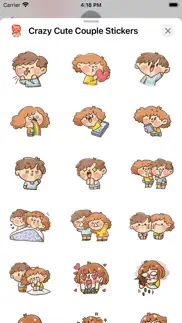 crazy cute couple stickers iphone images 3