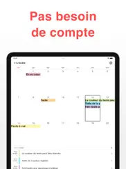 n calendrier - planning iPad Captures Décran 3