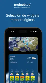meteoblue tiempo y mapas iphone capturas de pantalla 4