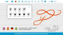 calligraphy tracing - flourish iphone images 1