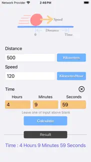speed distance time calc iphone images 1