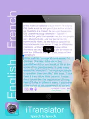itranslator - photo to text iPad Captures Décran 4