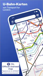 tube map - london underground iphone bildschirmfoto 1