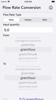 flow rate conversion iphone images 1