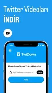 twidown - twitter video indir iphone resimleri 1