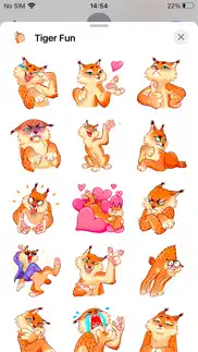 tiger fun emoji funny stickers iphone images 1