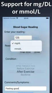 glucotrack-blood sugar monitor iphone images 3