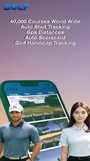 golf gps - auto shot tracking iphone images 1
