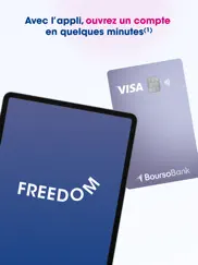 freedom de boursobank iPad Captures Décran 1