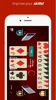 hearts classic card game iPhone Captures Décran 2