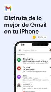 gmail - el correo de google iphone capturas de pantalla 1