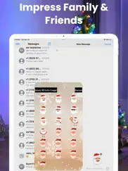 hoho emojis - santa stickers ipad images 3