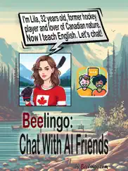 beelingo: chat with ai friends айпад изображения 1