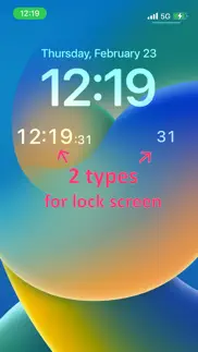 seclock for widget iphone images 1