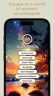 audioasis - sleep & meditation iPhone Captures Décran 1