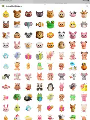 cute animal - stickers iPad Captures Décran 2