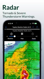 noaa weather radio iPhone Captures Décran 4