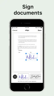 esign app - sign pdf documents iphone bildschirmfoto 4