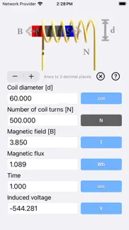 faraday's law calculator iphone images 3