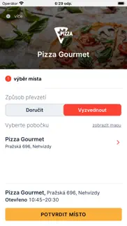 pizza gourmet iPhone Captures Décran 1