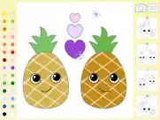 fruit coloring for kid toddler ipad images 3