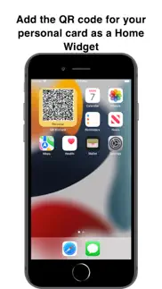 bizcard widget iphone images 4