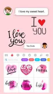 love in air stickers iphone capturas de pantalla 4