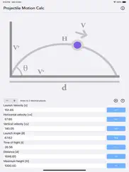 projectile motion calc ipad images 3