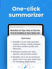 mixerbox ai: chat ai Браузер айпад изображения 4