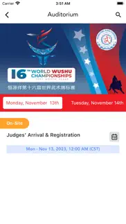 16th world wushu championships iPhone Captures Décran 2