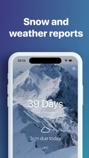 snowbound - snow forecast iphone images 2