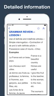 french grammar and vocabulary iphone images 3