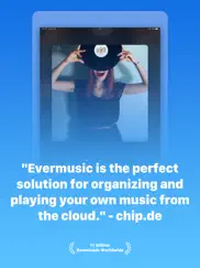 evermusic: cloud music player ipad images 1