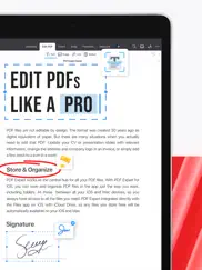 pdf expert - editor & reader ipad images 2
