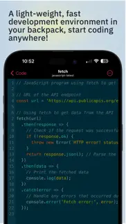 code - compile & run program iphone capturas de pantalla 2